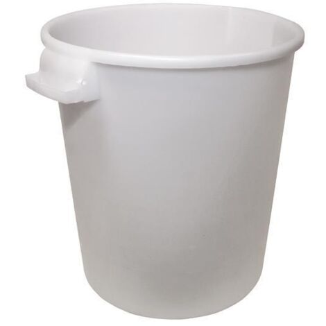 Faithfull Builder's Bucket 50 litre (10 gallon) - White FAI10GBUCKET (1/3)