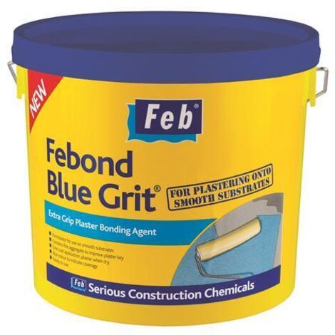 Everbuild FBBLUE5 Febond Blue Grit 5 litre EVBFBBLUE5 (1/3)