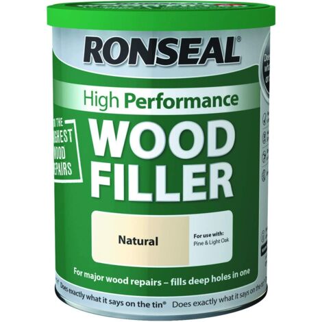 Ronseal High-Performance Wood Filler Natural 1kg RSLHPWFN1KG (1/3)