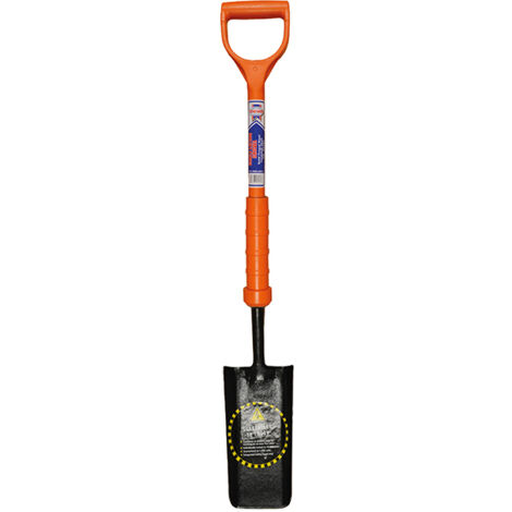 Faithfull RI29-INSCLS Cable Laying Shovel Fibreglass Insulated Shaft YD FAIINSCABLE