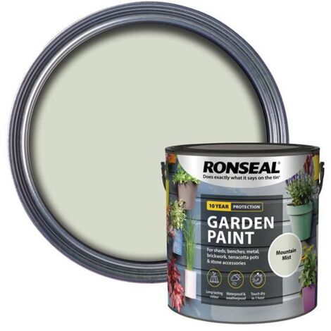 Ronseal 39441 Garden Paint Mountain Mist 2.5 litre RSLGPMM25L