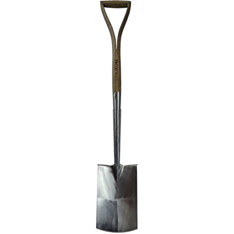 Faithfull RI11-VRSSDSWSYD Prestige Stainless Steel Digging Spade Ash Handle FAIPRESDSSS