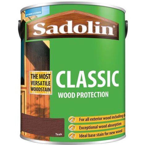 Sadolin Classic Wood Protection Teak 5 litre SAD5028463