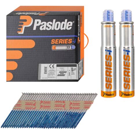 Paslode 3.1 x 63mm IM360 Ring Nails HD Galvanised Finish Box of 2200 + 2 Fuel Cells PAS140625