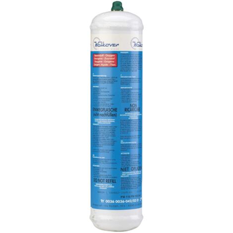 GYS WELDING 040458 Oxygen Cartridge, Non Rechargeable 110 litre GYS040458