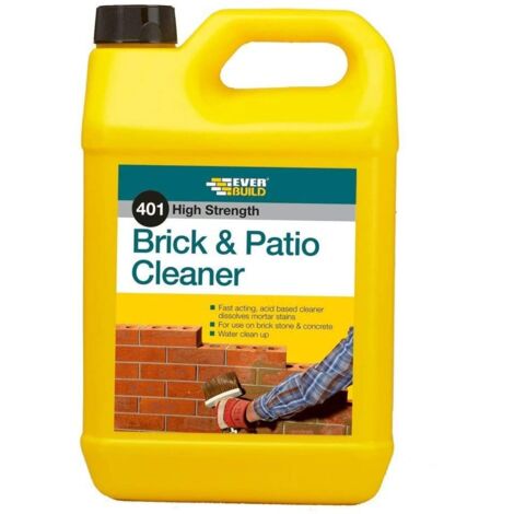 Everbuild Sika 401 Brick & Patio Cleaner 5 litre EVBBC5L