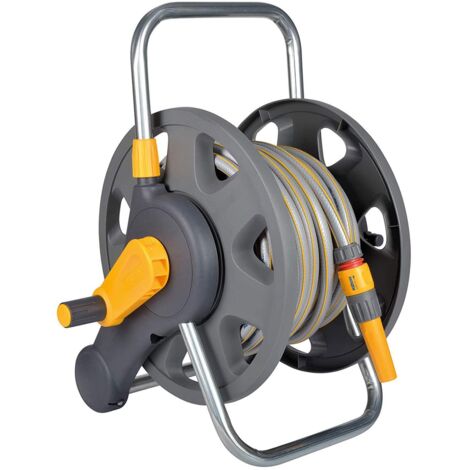 Hozelock 2431R0000 2431 Assembled Hose Reel & 25m of 12.5mm Hose HOZ2431