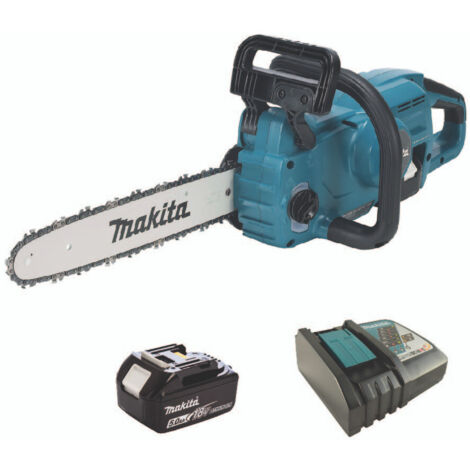 Makita LXT Brushless Chainsaw 18V 1 x 5.0Ah Li-ion Bar Length 35cm MAKDUC357RT (1/5)
