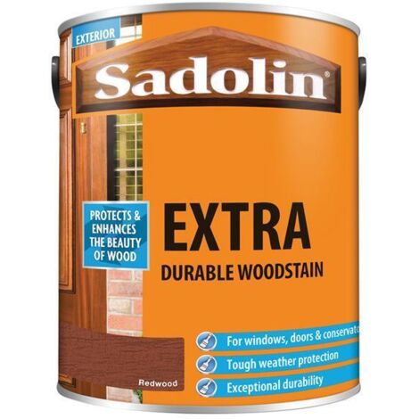 Sadolin Extra Durable Woodstain Redwood 5 litre SAD5013000