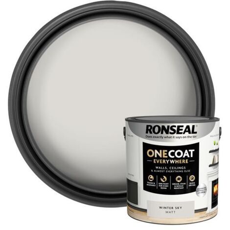 Ronseal One Coat Everywhere Interior Winter Sky Matt 2.5L