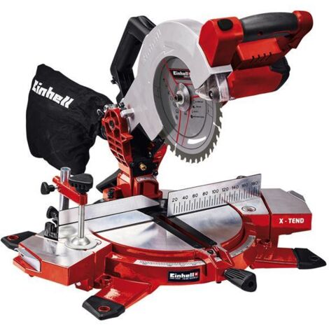 Einhell Cordless 18V Mitre Saw 210mm Power X-Change TE-MS 18/210 LI + LED Bare (1/10)