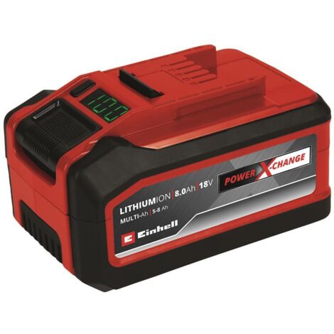 Einhell Power X-Change Multi-Ah Battery 18V 5.0-8.0Ah Li-ion (1/5)