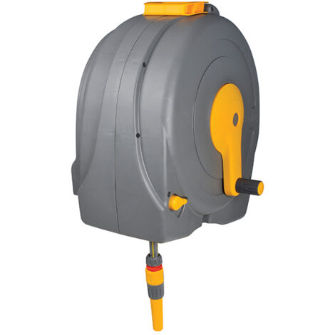 Hozelock 2496 Wall Mounted 40m Fast Reel + 40m of 12.5mm Hose (1/10)