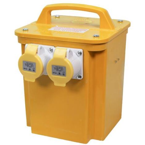 Faithfull Power Plus Transformer 3.3kVA Dual Socket FPPTRAN33A