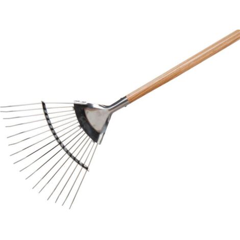 Kent & Stowe 70100741 Stainless Steel Garden Life Lawn & Leaf Rake, FSC K/S70100741