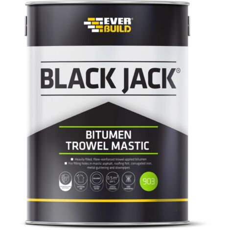 Everbuild Sika Black Jack® 903 Bitumen Trowel Mastic 2.5 litre