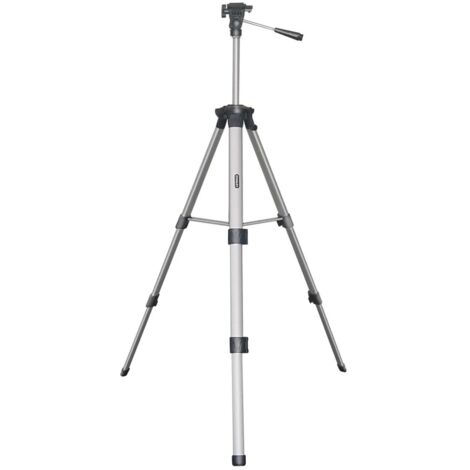 Stanley – Laser level tripod 55cm – 140cm telescopic – Compact tilting head for precise alignment – For professional use (1/8)