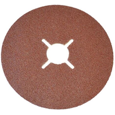 Faithfull Fibre Backed Sanding Disc 178 x 22mm 40G Pack 25 FAIAD17840