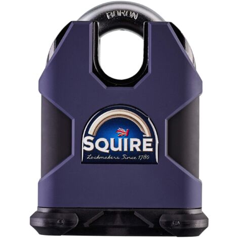 Squire SS80S Stronghold Solid Steel Padlock 80mm Closed Shackle CEN6 Boxed HSQSS80CS (1/5)