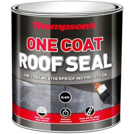 Thompson's One Coat Roof Seal Black 5 litre RSLOCRSB5L 34750