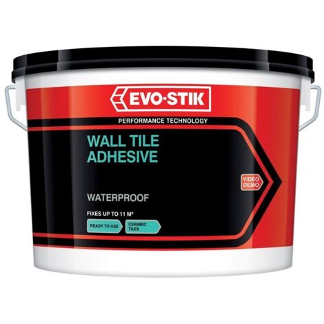 EVO-STIK 30812633 Waterproof Wall Tile Adhesive 10 litre EVO416734
