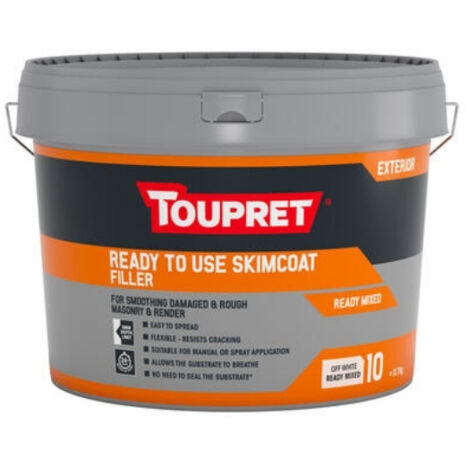 Toupret Ready to use Skimcoat Filler 10kg