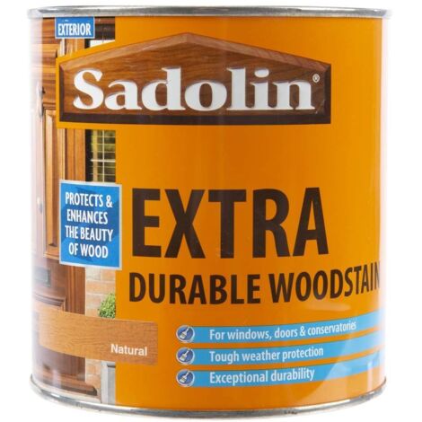 Sadolin 5028578 Extra Durable Woodstain Natural 1 litre SAD5028578