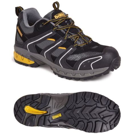 DEWALT Cutter Safety Trainers Black UK 7 EUR 41 DEWCUTTER7