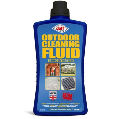 Doff F-NE-A00-DOF Outdoor Cleaning Fluid Concentrate 1 Litre DOFFNEA00DOF (1/5)