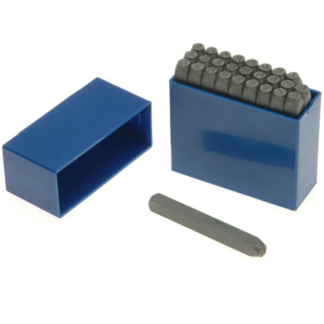 Priory 181- 10.0mm Set of Letter Punches 3/8in PRIL38