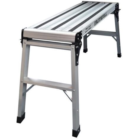 Faithfull Fold Away Step Up Aluminium L100 x H52 x W30cm FAISTEPUP3