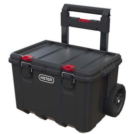 Keter Roc Stack N Roll Cart 7in Wheels Providing Rolling Base KETSNRCART
