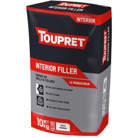 Toupret TTREB7101GB Interior Filler 10kg TOUTTREB7101