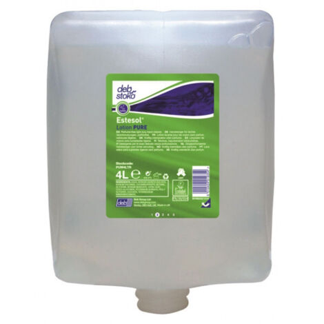 SC Johnson PUW4LTR Estesol PURE Light-Duty Hand Cleaner Cartridge 4 Litre