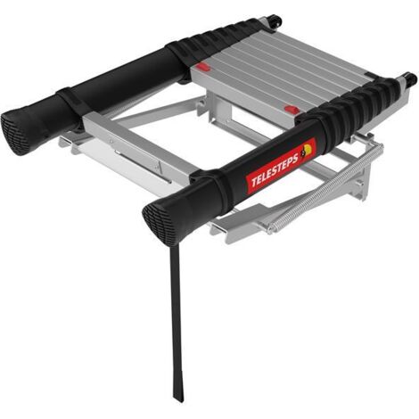 Telesteps 72324-541 Loft Line Mini Telescopic Ladder 9 Tread TEL72324541