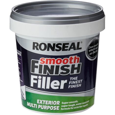 Ronseal Smooth Finish Exterior Multipurpose Ready Mix Filler Tub 1.2kg RSLERMF12KG