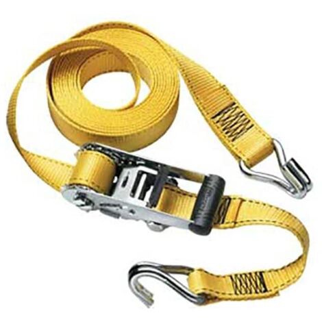 Master Lock 3058EURDAT Ratchet Tie-Down J-Hooks 4.50m MLK3058E
