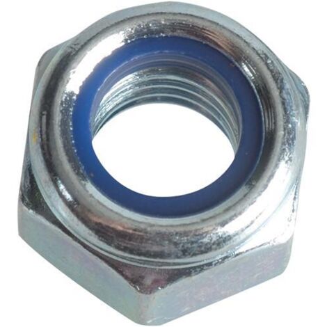 Forgefix M8 – Paquet De 12 écrous Nyloc Avec Rondelles, Zingués, Costauds Et Pratiques