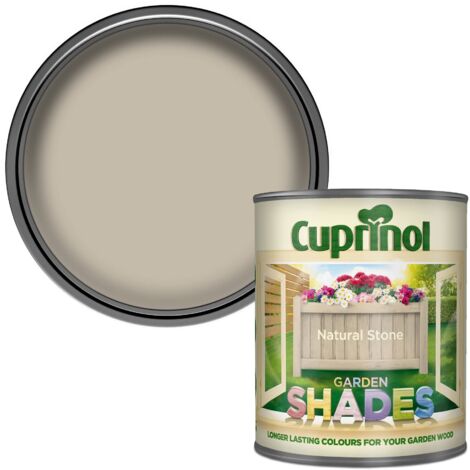 Cuprinol 5092611 Garden Shades Natural Stone 1 litre CUPGSNS1L