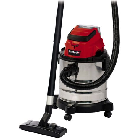 Einhell 2347130 TC-VC 18/20 Li S-Solo Wet & Dry Vacuum Cleaner 20 Litre 18V Bare