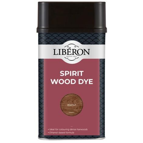 Liberon 126793 Spirit Wood Dye Walnut 1 litre LIBSDW1LN