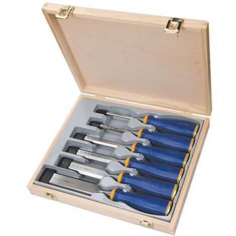 Irwin Marples 10503430 MS500 ProTouch All-Purpose Chisel, Set 6 Piece MARS500S6