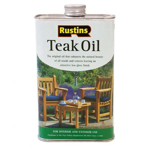 Rustins TEAK5000 Teak Oil 5 litre RUSTO5L