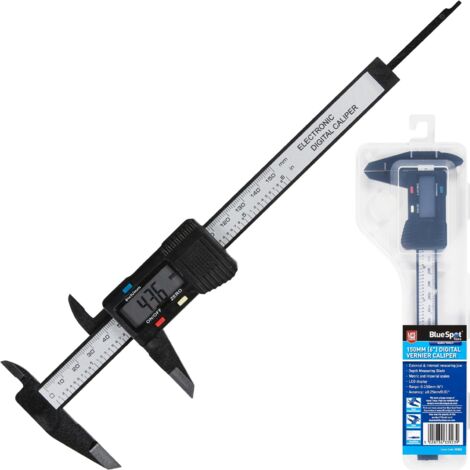 BlueSpot Tools Digital Vernier Caliper 150mm (6in) B/S33923
