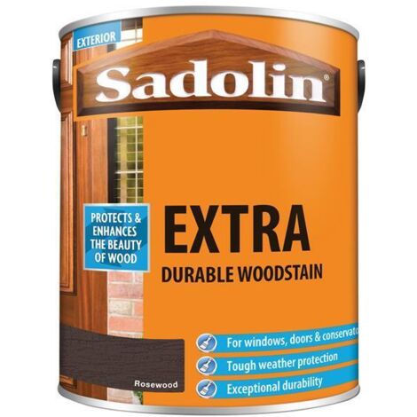 Sadolin Extra Durable Woodstain Rosewood 5 litre