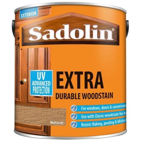 Sadolin 5028579 Extra Durable Woodstain Natural 2.5 litre SAD5028579