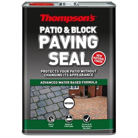 Patio & Block Paving Seal Natural 5 litre