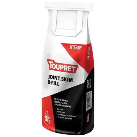 Toupret FGBJ05GB Joint Skim & Fill 5kg TOUFGBJ05GB (1/2)