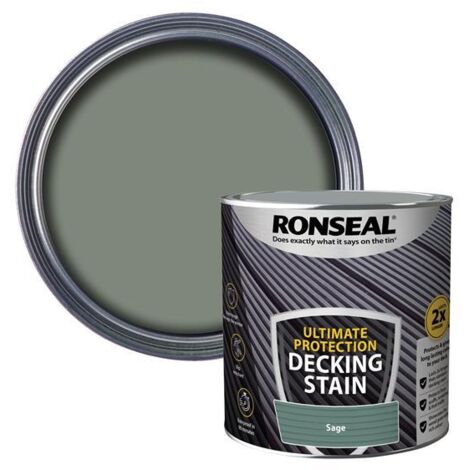 Ronseal Ultimate Protection Decking Stain Sage 2.5 litre