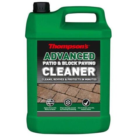 Ronseal 36784 Advanced Patio & Block Paving Cleaner 5 litre RSLTPBPCP5L